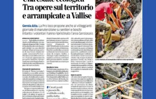 Una estate ecologica in Val Gerola