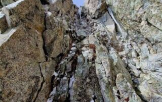 Nuova via aperta "A Sinistra del Tradimento" - Corno di Casamadre