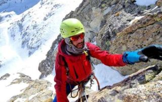 Nuova via aperta "A Sinistra del Tradimento" - Corno di Casamadre