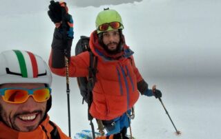 Nuova via aperta "A Sinistra del Tradimento" - Corno di Casamadre