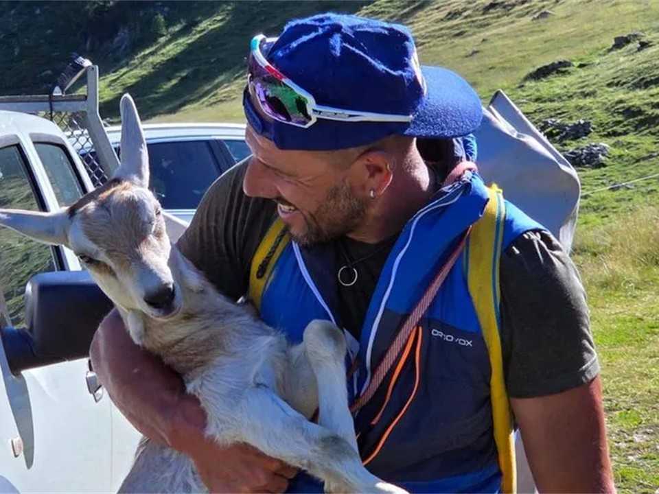 recuperati quattro capretti in quota